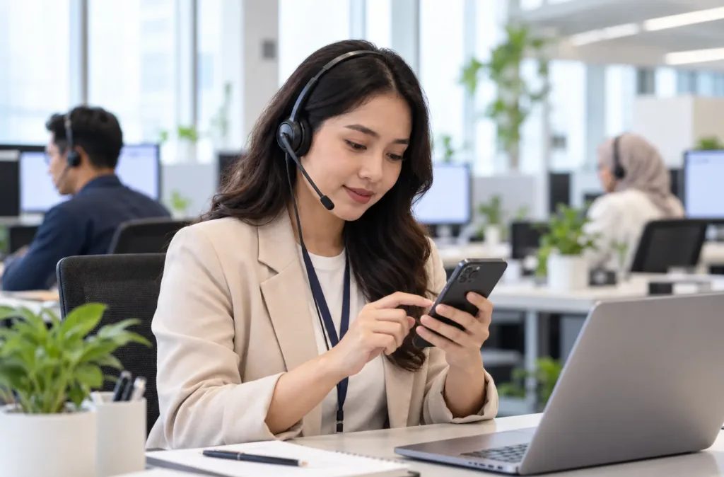 WhatsApp Contact Center